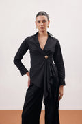 DAIZY BLACK SHIRT