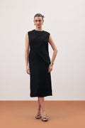 IRIS BLACK DRESS