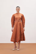 RUST MARIGOLD DRESS