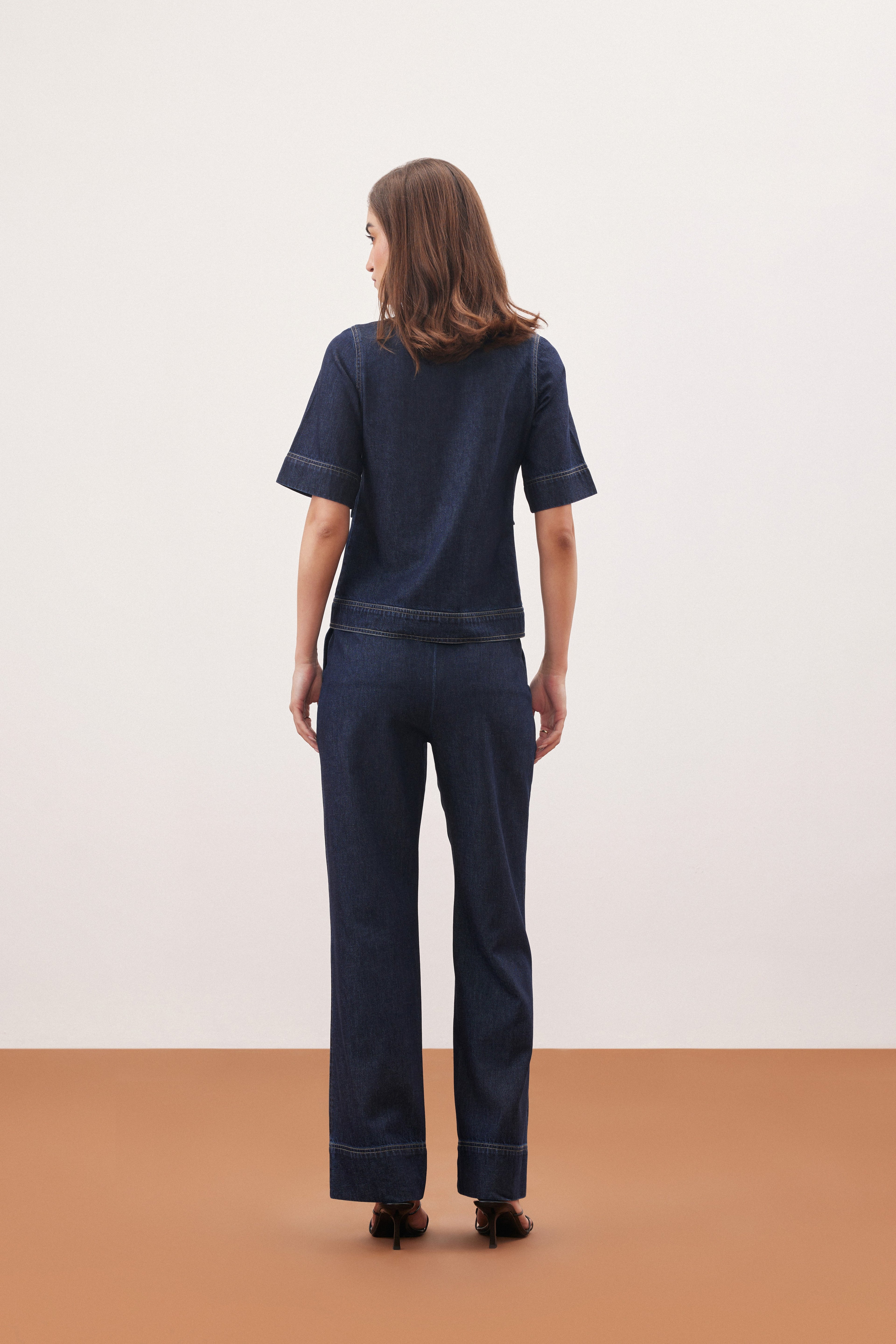 NOVA DENIM COORD SET