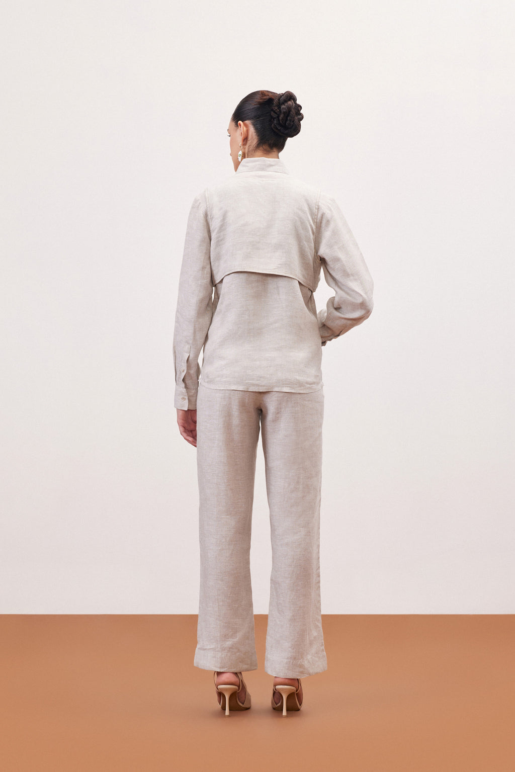 LINEN ROOTED CO-ORD SET