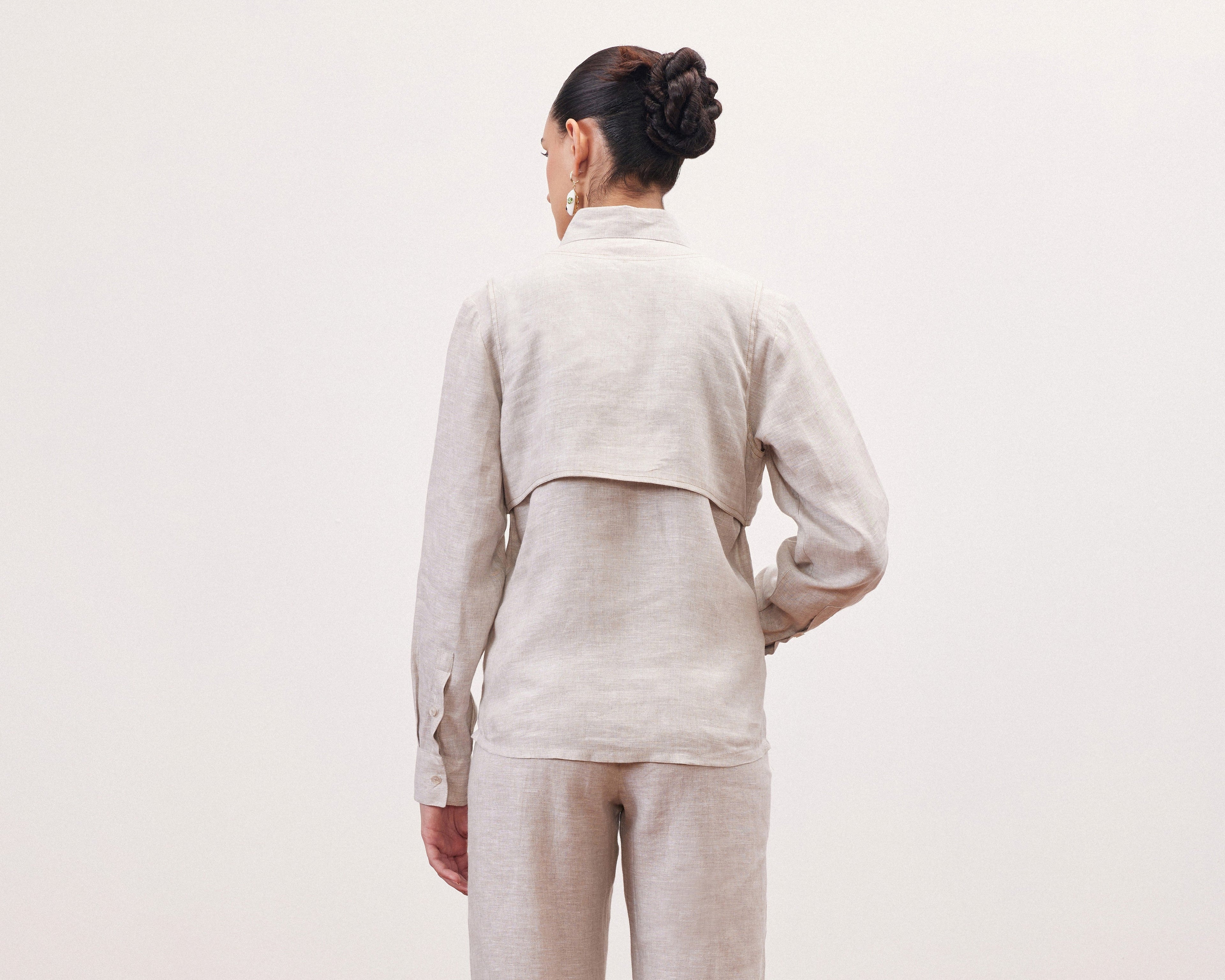 LINEN ROOTED SHIRT ONLY