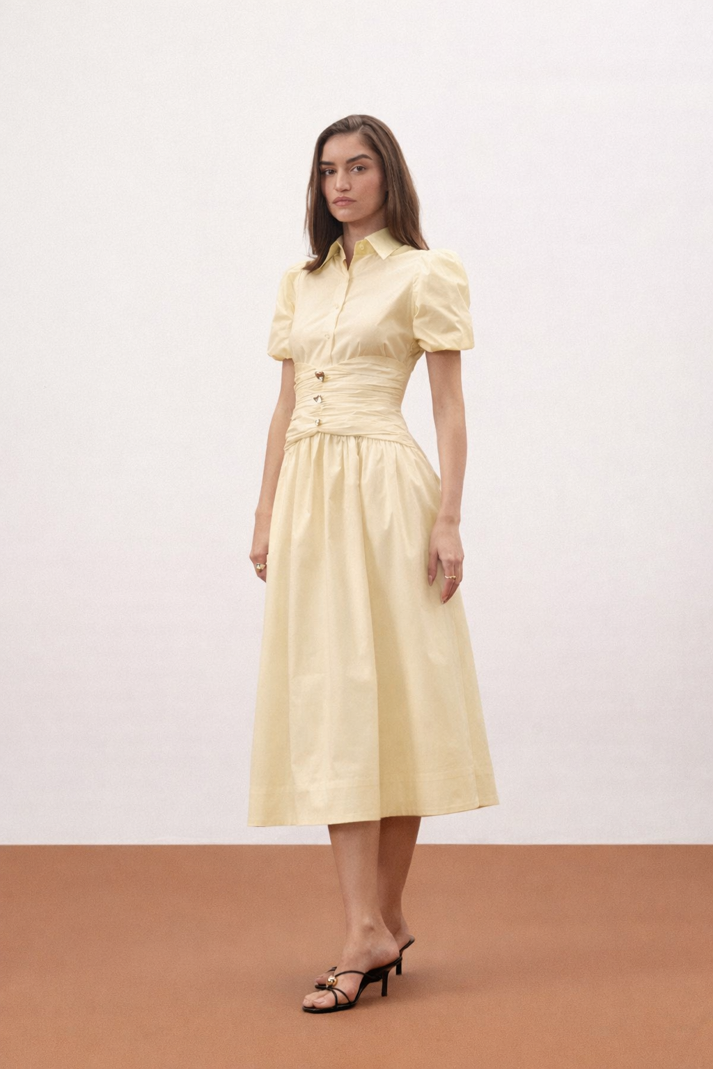 MAGNOLIA DRESS - BUTTER YELLOW