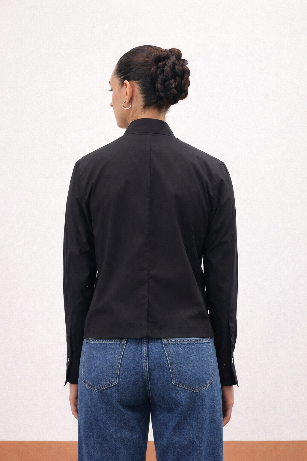 EYELETS SHIRT
