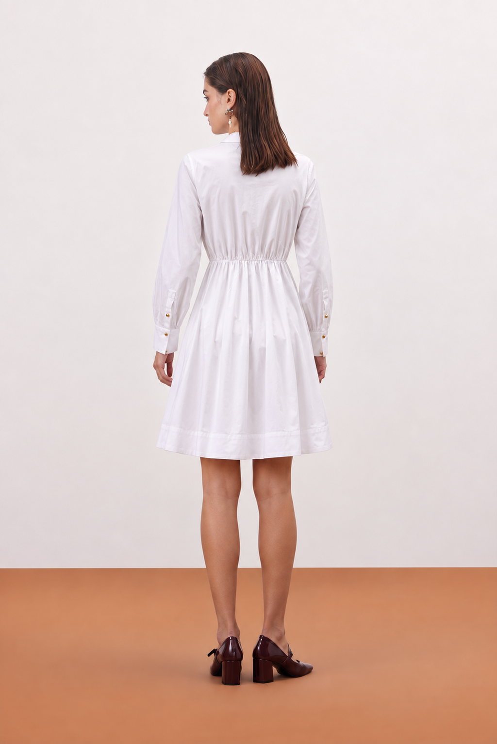 WHITE ORCHID DRESS