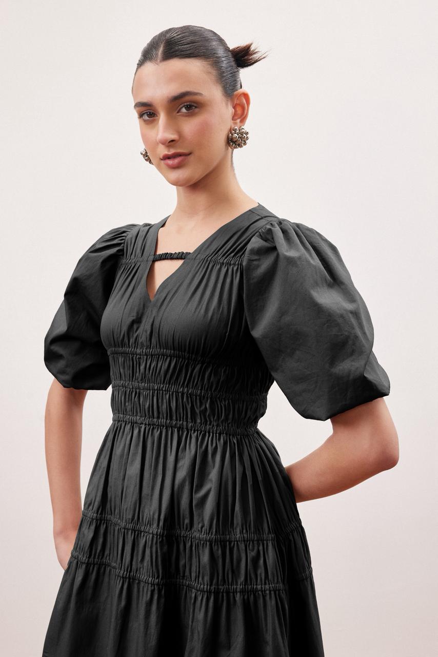 OLIVIA BLACK DRESS